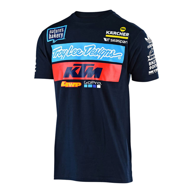 KTM Team gyerek póló - kék - M