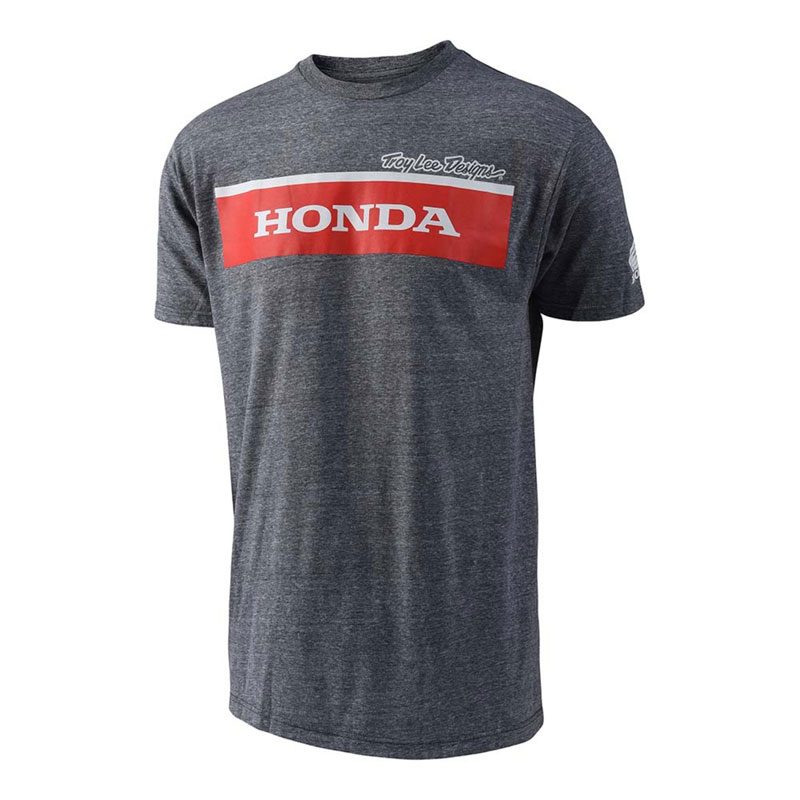 Honda Wing Block póló - szürke - M