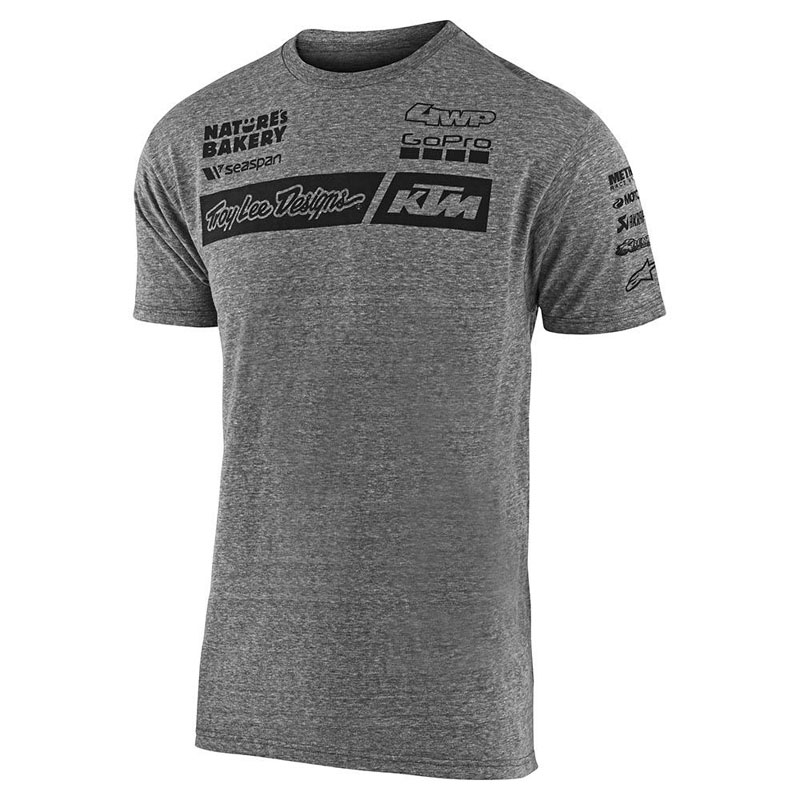 KTM Team póló - szürke - M