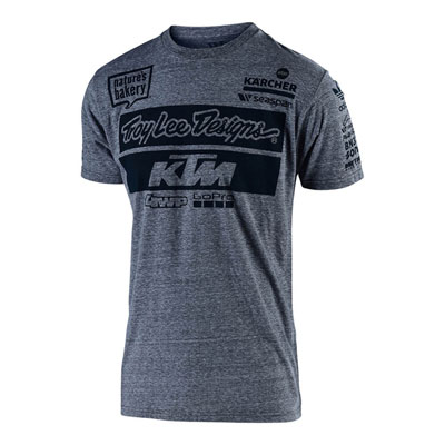 KTM Team gyerek póló - szürke - M