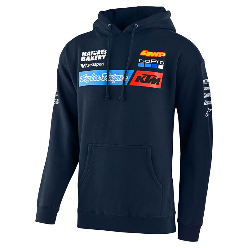 TLD KTM Team gyerek pulóver - kék - S